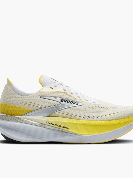 Brooks Shoes - Brooks Hyperion Max 4 Women's Running Shoe in White and Yellow size 7.5 NIB